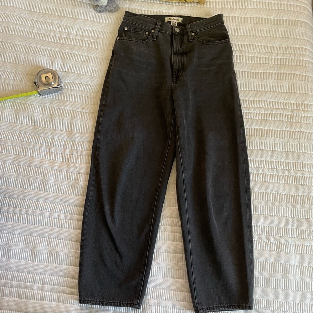 Madewell balloon jeans in Lunar size 25